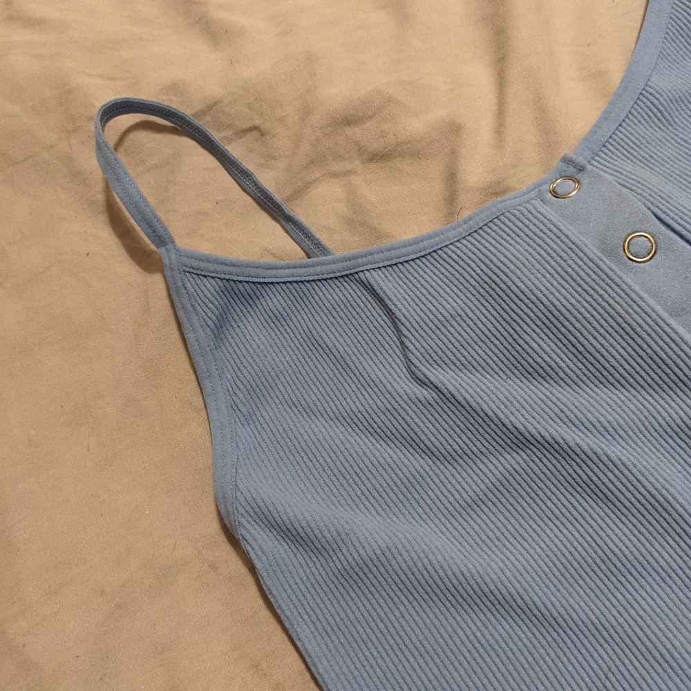 Forever21 blue bodysuit